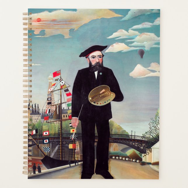 Agenda Henri Rousseau - Paisaje Retrato Mío (Anverso)