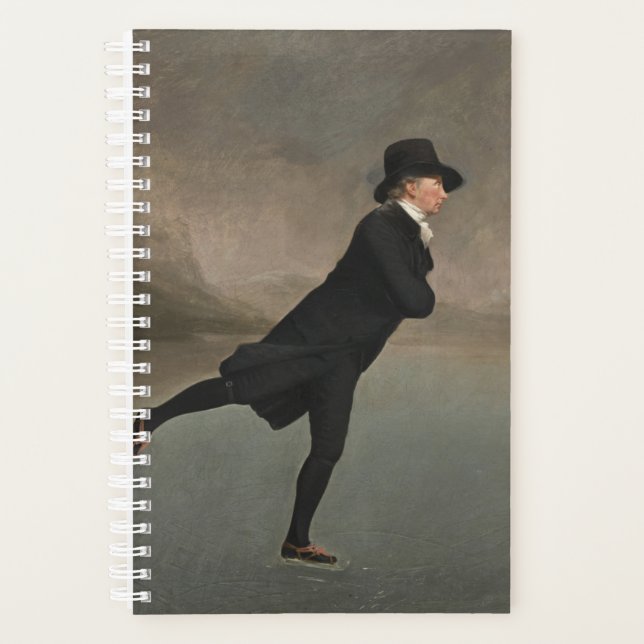 Agenda Henry Raeburn - El Ministro de Patinaje (Anverso)