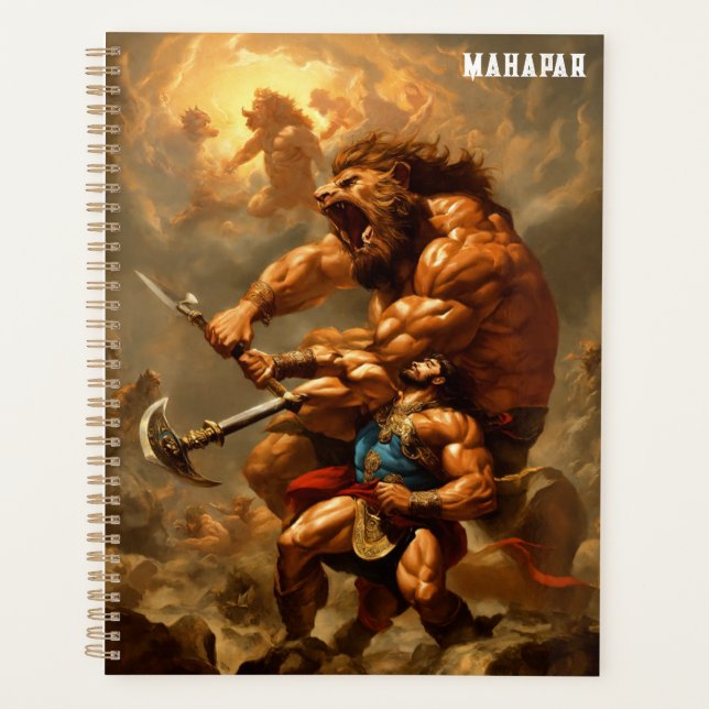 Agenda Hércules vs Monstruo de tres cabezas (Anverso)