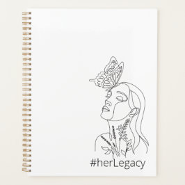 Agenda HerLegacy Minimalist Butterfly Empowering woman