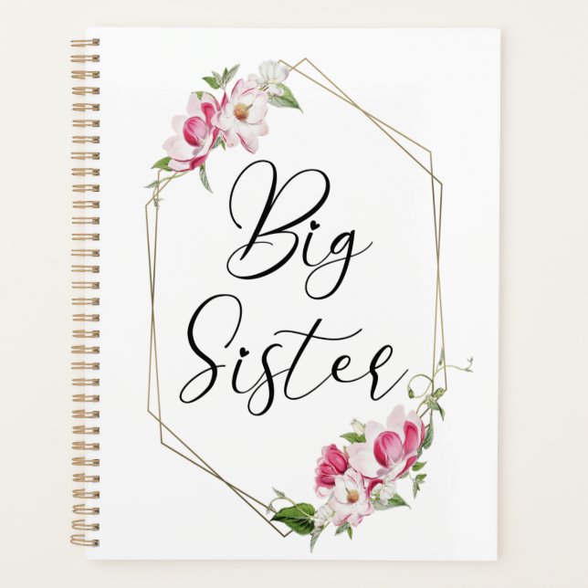Agenda Hermana Mayor Adorable (Anverso)