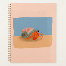 Hermit Crab Undated Planner