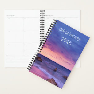 Agenda Hermosa fotografía de la costa atardecer