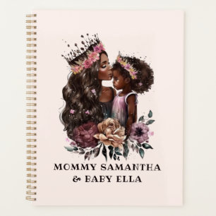 Agenda Hermosa mamá y hija negras (3)