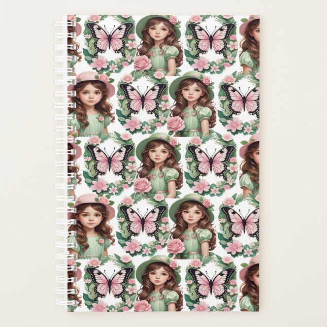 Agenda Hermosa niñita (Anverso)