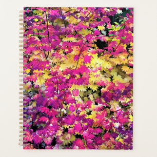 Agenda Hermosas hojas de otoño