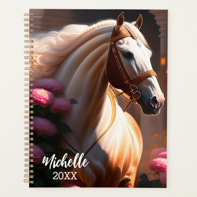 Agenda Hermoso caballo blanco (Anverso)