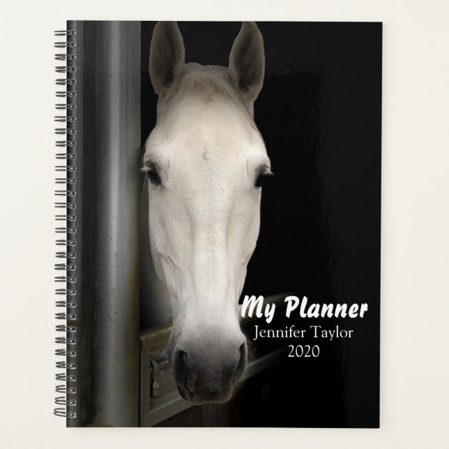 Agenda Hermoso caballo blanco (Anverso)