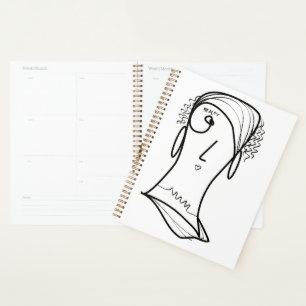 Agenda Hermoso Curly de Pelo