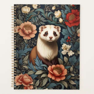 Agenda Hermoso Ferret William Morris inspirado