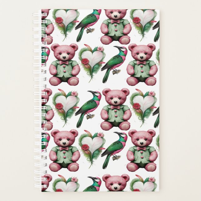 Agenda Hermoso Oso de Teddy (Anverso)