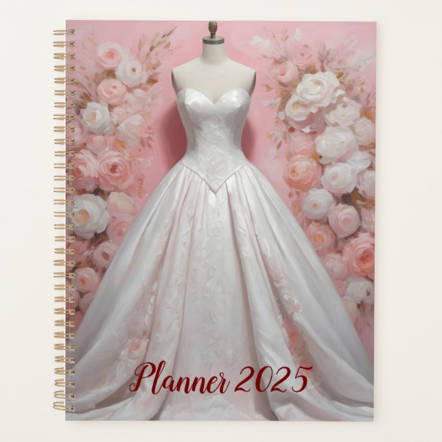 Agenda Hermoso vestido boda (Anverso)