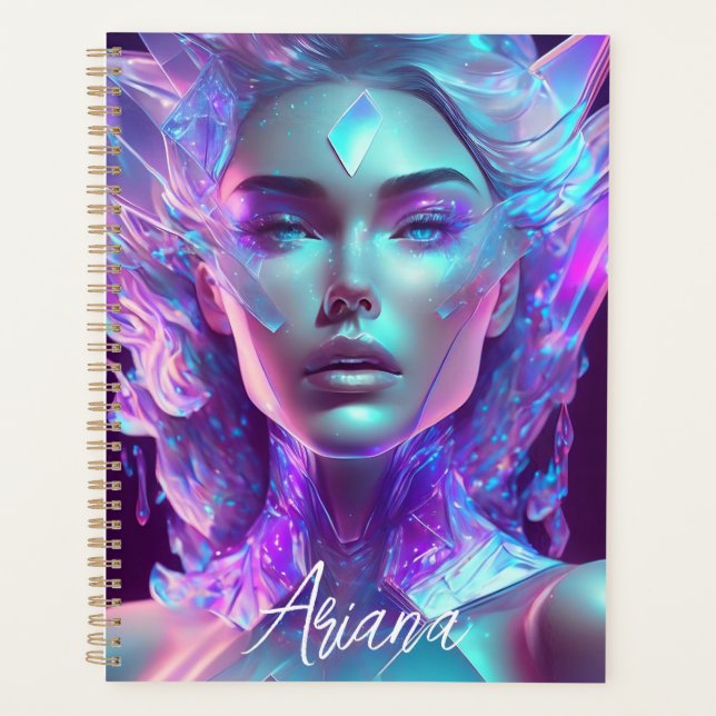Agenda Hermoso vidrio de Bonito de arte australiano como  (Anverso)