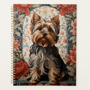Agenda Hermoso Yorkie   Retrato Terrier de Yorkshire
