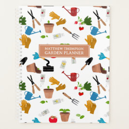 Agenda Herramientas de jardinería Planta Gardener Registr