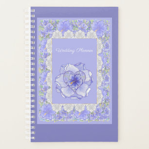 Agenda Hibiscus & lace BLUE