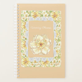 Agenda Hibiscus & lace YELLOW