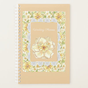 Agenda Hibiscus & lace YELLOW