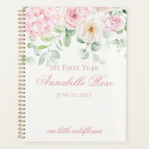 Agenda Hidrangea Oral Rosa Botánica Mi Primer Año