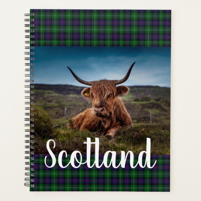 Agenda Highland Steer Scenic Scotland (Anverso)