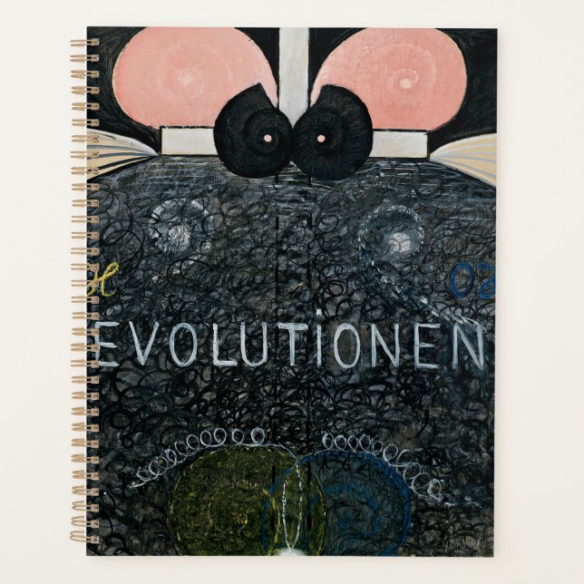 Agenda Hilma af Klint - La Evolución, 7 (Anverso)