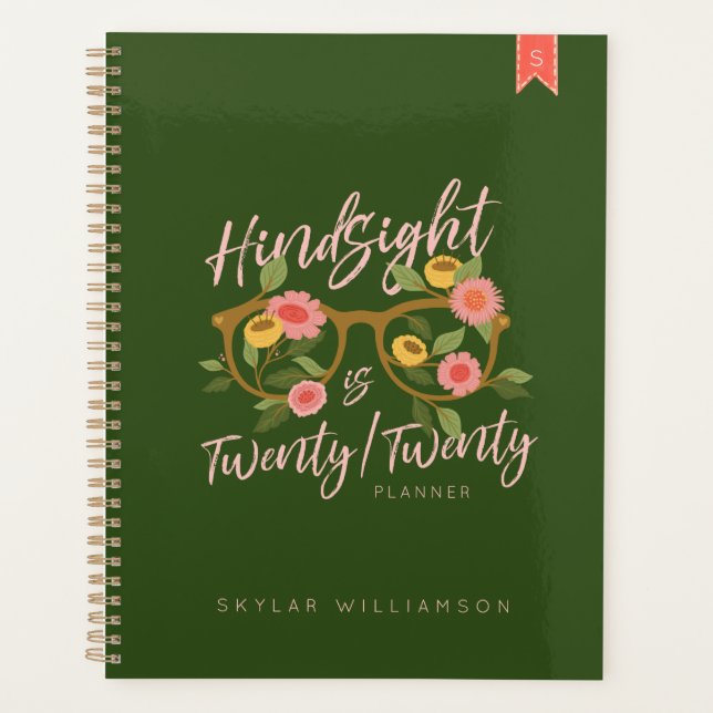 Agenda Hindsight es Twenty Eye Glasses & Florals (Anverso)