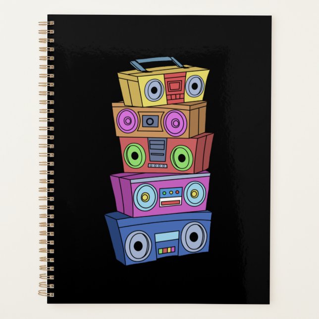 Agenda Hip Hop Regalos de los 90 Ghettoblaster Classic Hi (Anverso)