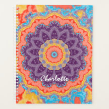 Hippie Bohemian Mandala Mezcla Púrpura Personaliza