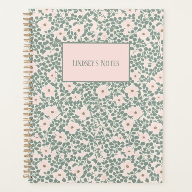 Agenda Hippie Boho Floral (Anverso)