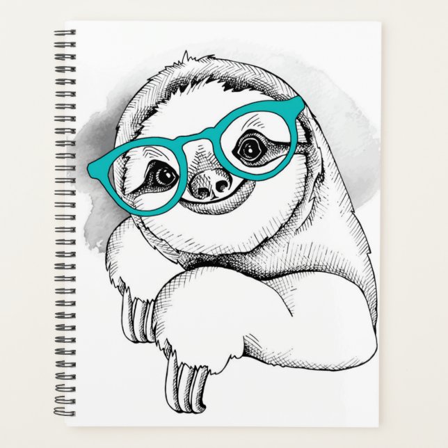 Agenda Hipster Sloth (Anverso)