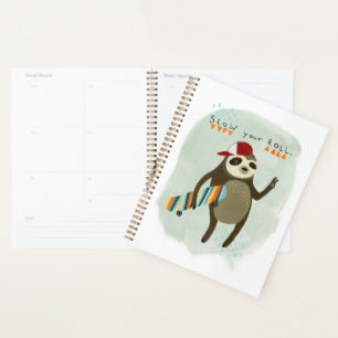 Agenda Hipster Sloth   Lenta tu rollo