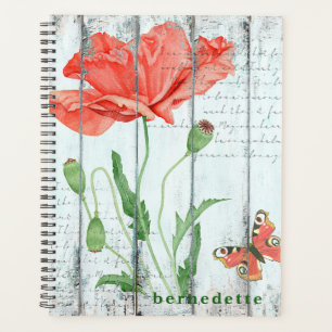 Agenda Historia floral personalizada