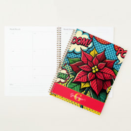 Agenda Historieta retro personalizada libro pop arte Poin
