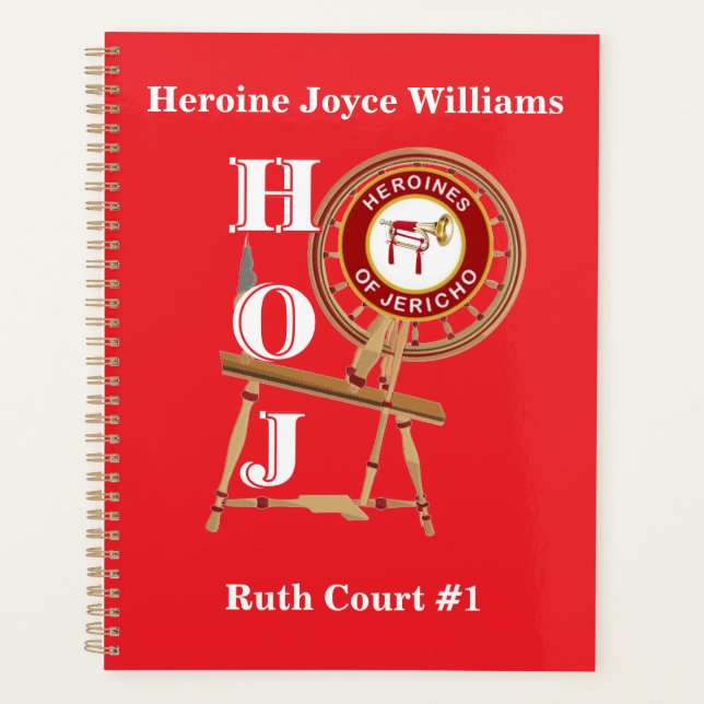 Agenda HOJ Planner (Anverso)