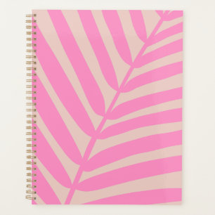 Agenda Hoja rosa de la palma