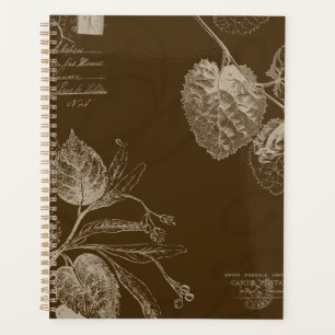 Agenda Hojas de otoño antiguas