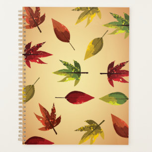 Agenda Hojas de otoño pictóricas