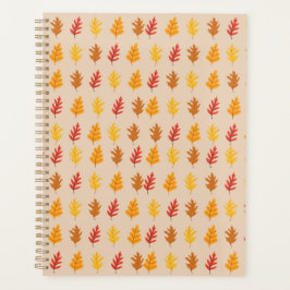 Agenda Hojas de roble otoñales