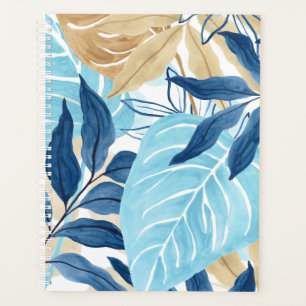 Agenda Hojas de selva azul