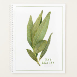 Agenda HOJAS FRESH BAY 8.5x11 Planner / Calendario