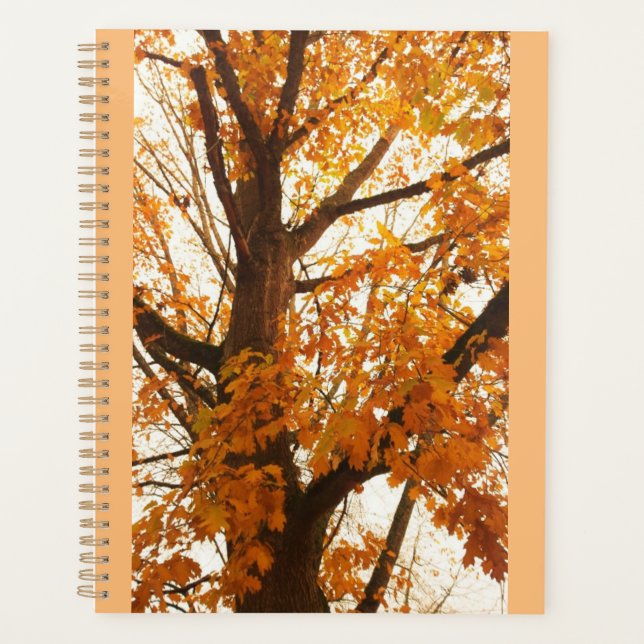 Agenda Hojas otoñales (Anverso)