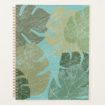 Agenda Hojas Tropicales Faded<br><div class="desc">"Hartas hojas tropicales II" de Jade Reynolds. Presenta una colección de hojas tropicales en un diseño anticuado.</div>