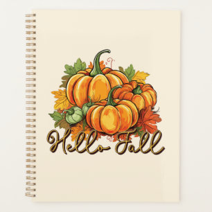 Agenda Hola Caída - Parche De Calabaza Acogedor