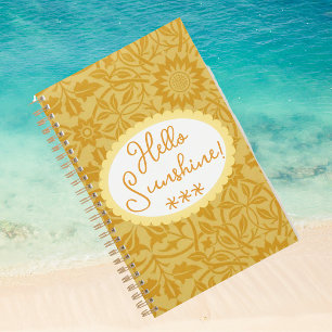 Agenda Hola Sunshine Golden Yellow Floral