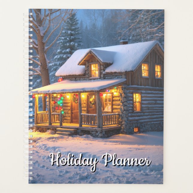 Agenda Holiday Christmas Planner (Anverso)
