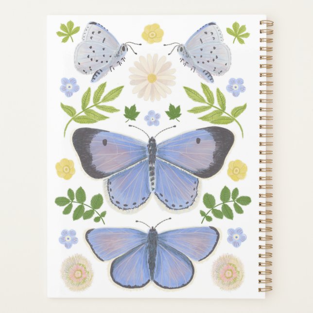 Agenda Holly Blue Butterfly (Reverso)