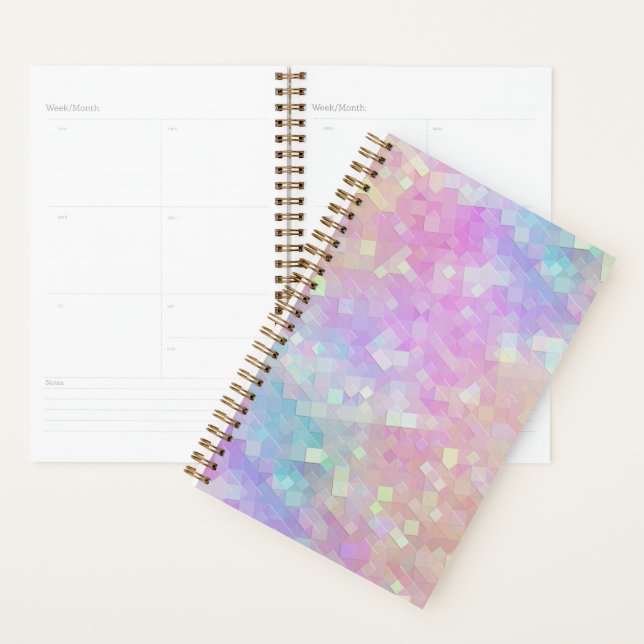 Agenda holo sparkle mosaic : (Demostración)