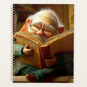 Agenda Hombre Leyendo