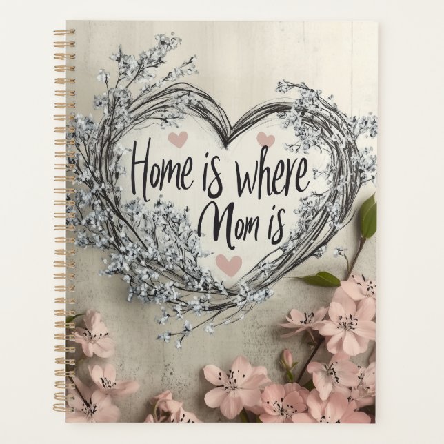 Agenda Home is where Mom is (Anverso)