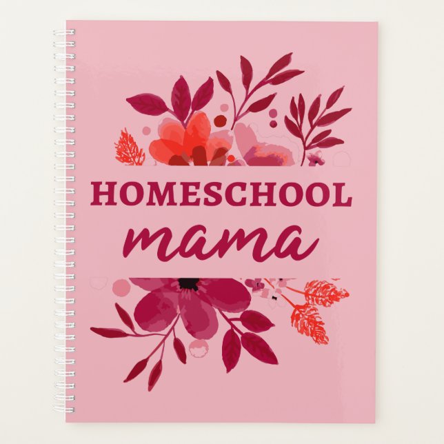 Agenda Homeschoa Mamá I (Anverso)